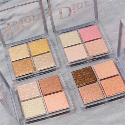 dior backstage glow face palette 4|Dior Backstage contour palette.